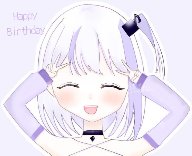 ののちHappy Barthday🤍🎧