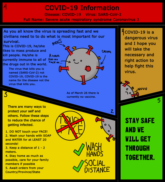 COVID-19 Information - March 26