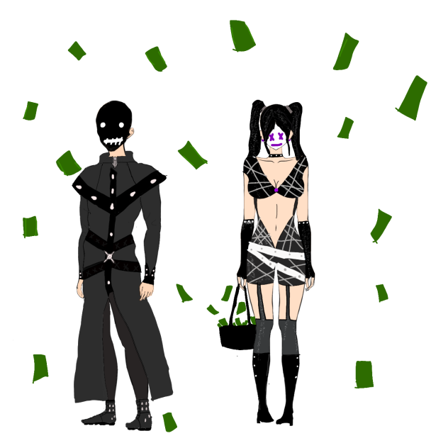 Villain Outfit idea💸