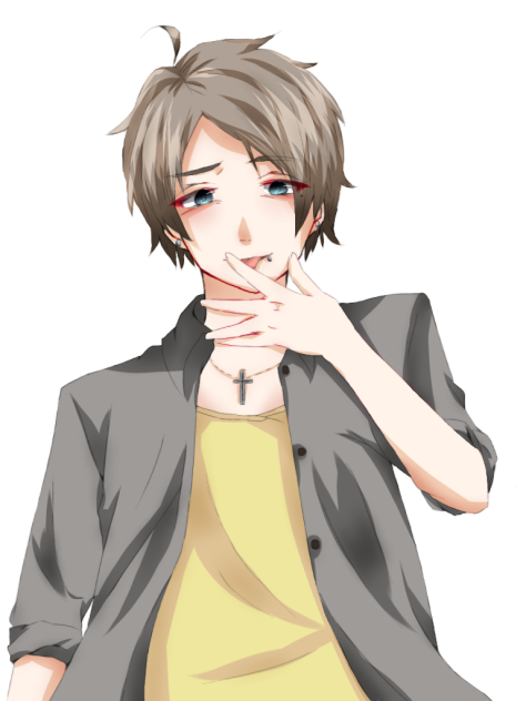 【線画を借りて】男の子《塗ってみた》