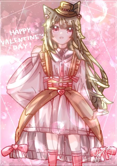 線画塗りました