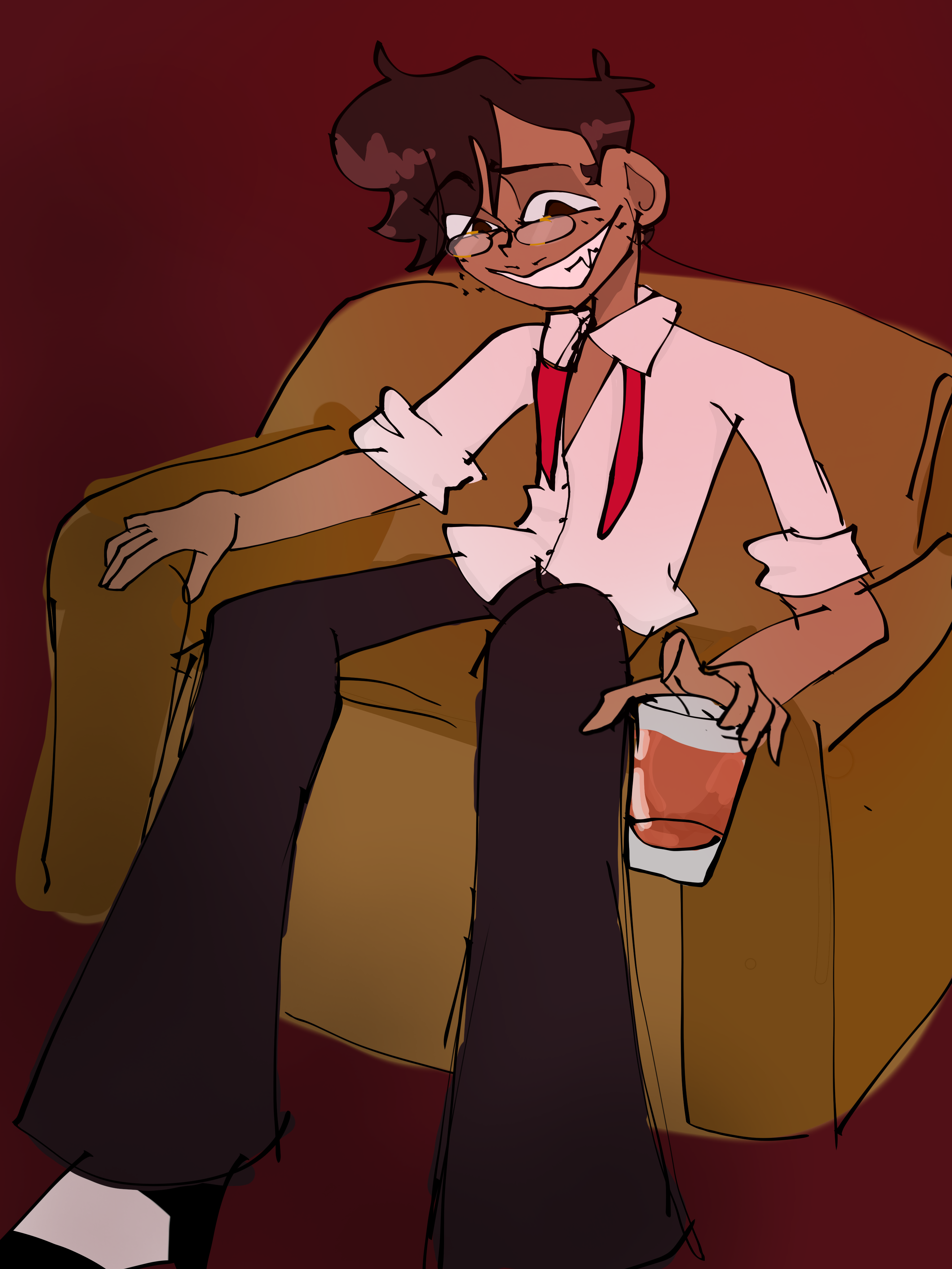 Alastor Hazbin Hotel (A) - ibisPaint
