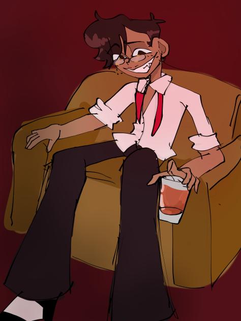 Alastor Hazbin Hotel (A) - ibisPaint