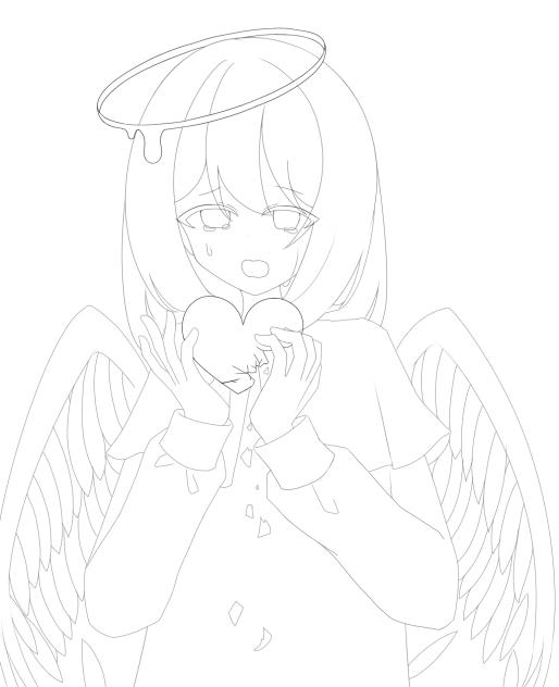 黒い心の天使ちゃん