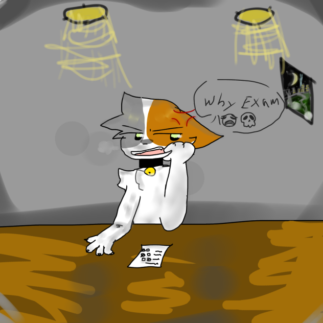 Not exammm again 👹 - ibisPaint