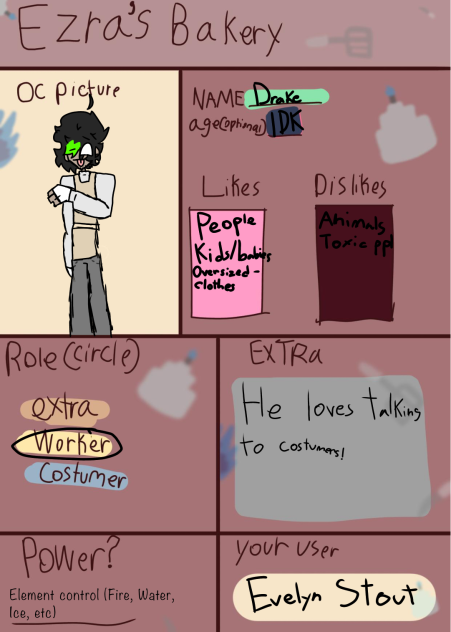 My oc for E.B!!