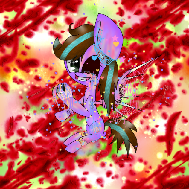 MLP-  me -warning pastel gore!