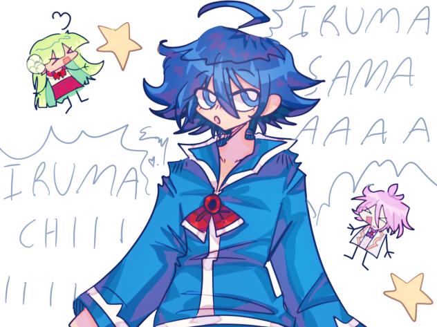 IRUMA!! And clarazz 💙🩷💚
