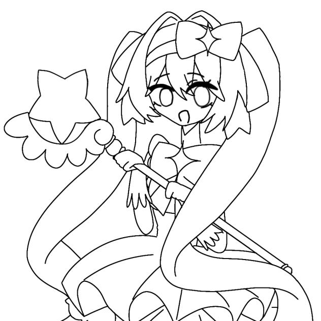 今すぐ輪廻！【線画】