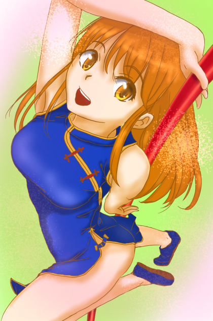 カンフー１ ぬりぬり