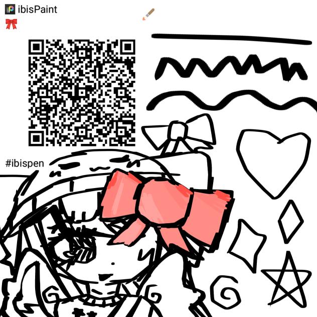 🎀 brush QR code