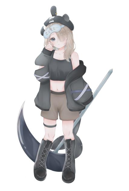 冬霧ゆき(背景なし)