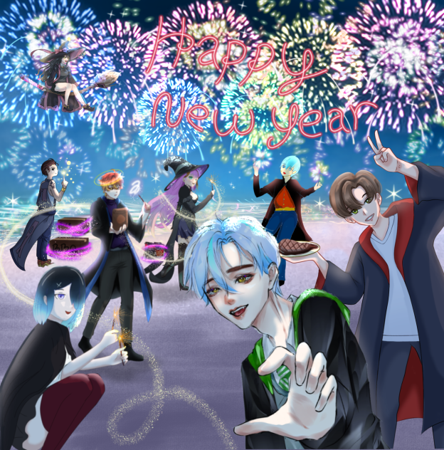 Happy new year 2024 collabs ✨