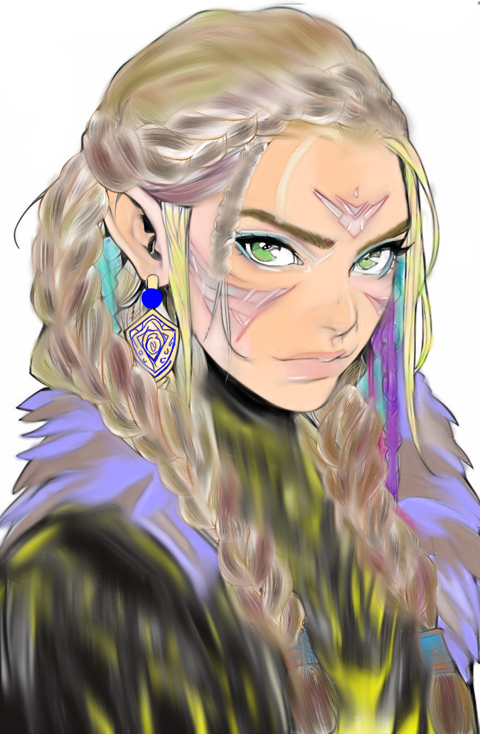 DND character #1 - ibisPaint