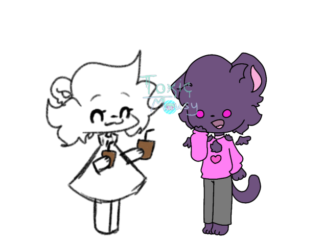Cutely gibs choccy milk