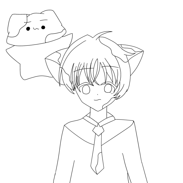 すみ（線画）