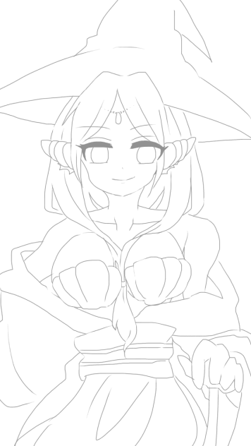 【線画】ヤムさん