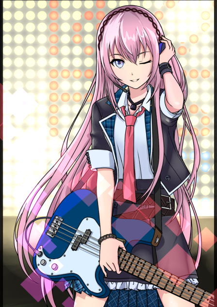 塗りマス　巡音ルカ
