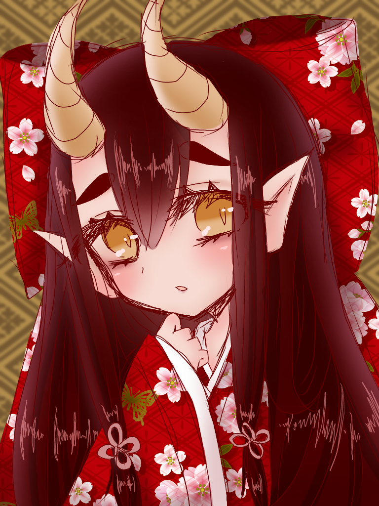 鬼っ娘 Ibispaint