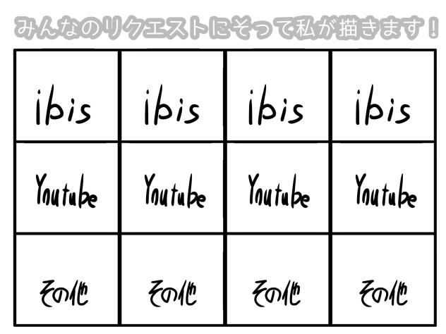 みんなのお題にそって私が描きます
