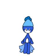 Silly lil animation of Babs (my oc)