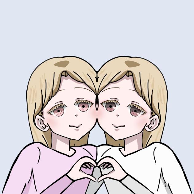 twins♊️💓💓 - ibisPaint