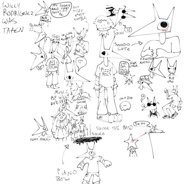 doodle shit