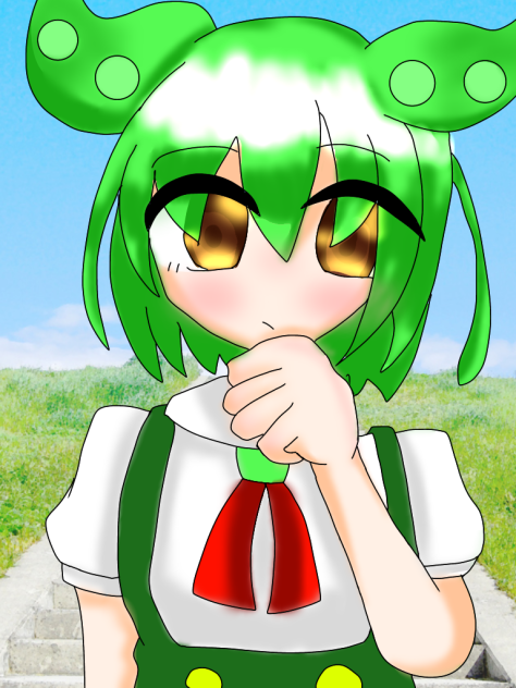考えるずんだもん