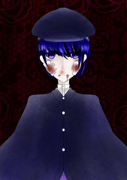 傷付き書生さん