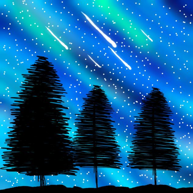 inktober day 27 blue