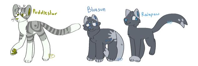some oc redesigns