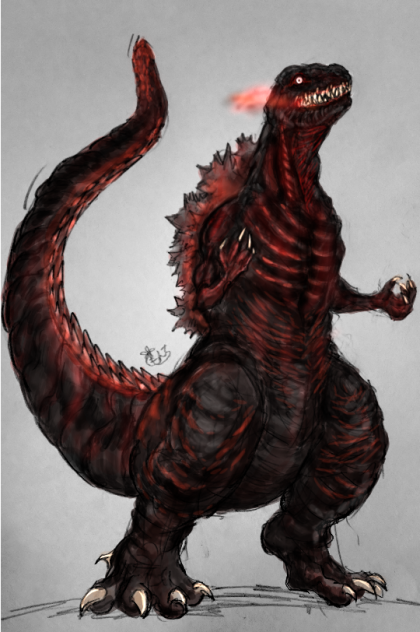 描いてみた！シン・ゴジラ