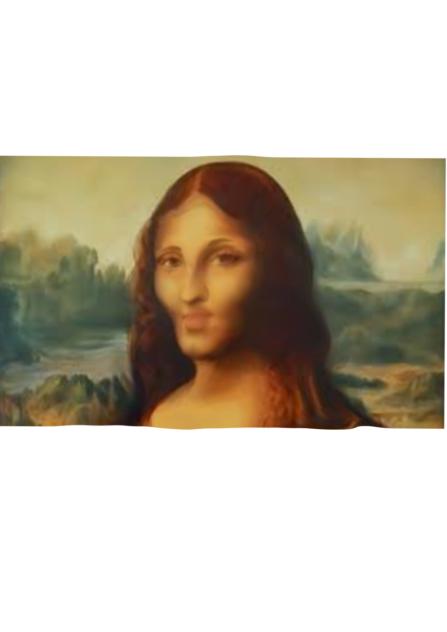 Day one of editing the mona lisa