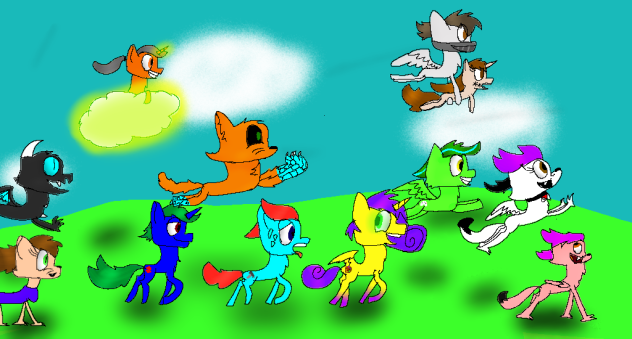 running speedpaint
