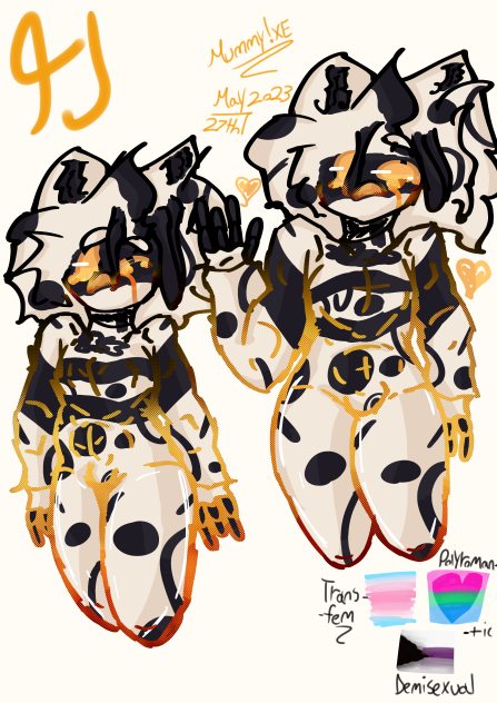 I drew this beautiful boy! (my oc)