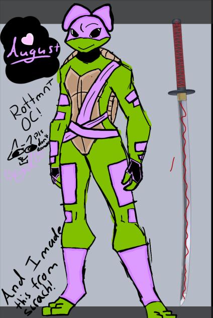 My 2012 tmnt oc!!
