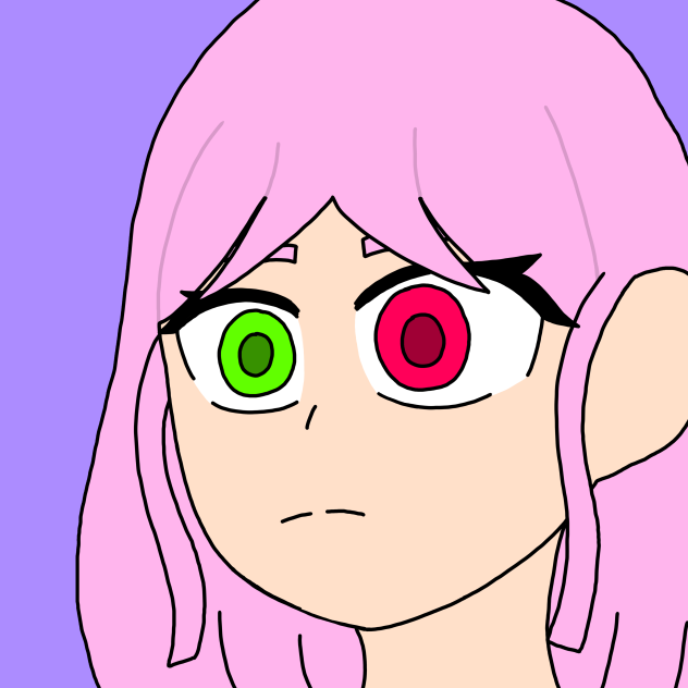 I drew a random anime girl - ibisPaint