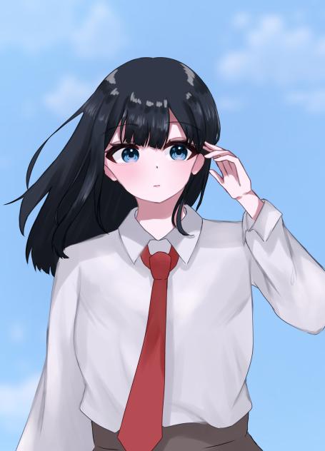 青