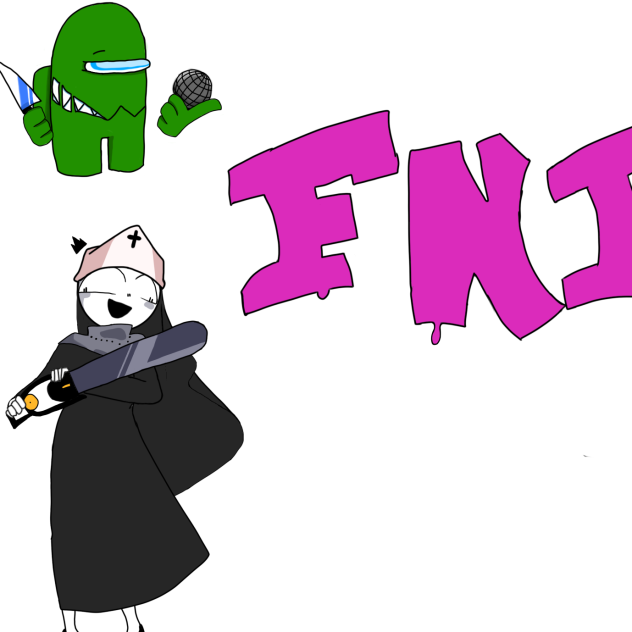 FNF  緑インポスター、タビちゃん