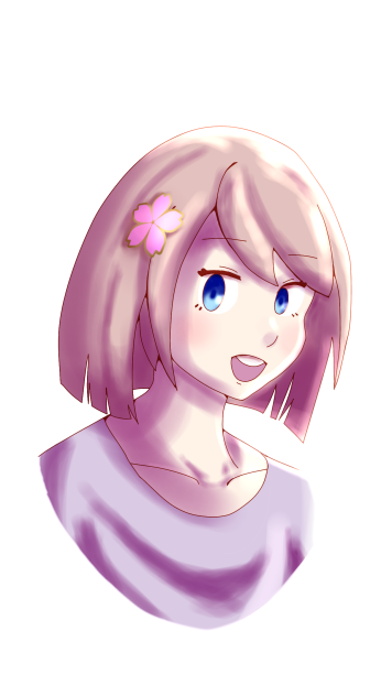 習作女の子