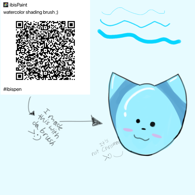 Watercolor shading brush cuz yes