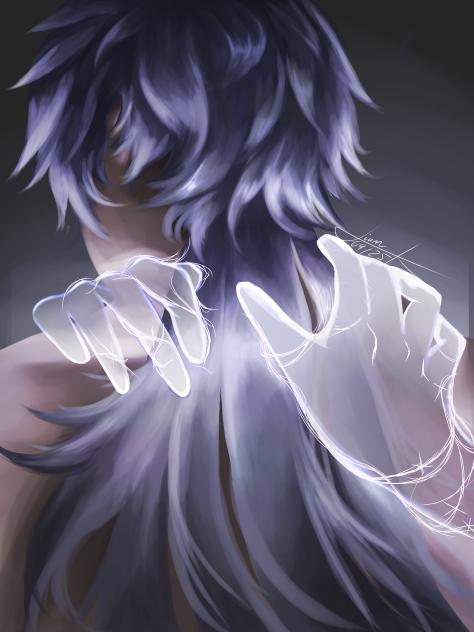 Flins (Genshin) Greyscale