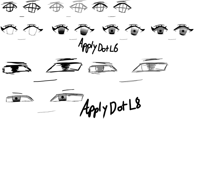simple manga faces tutorial