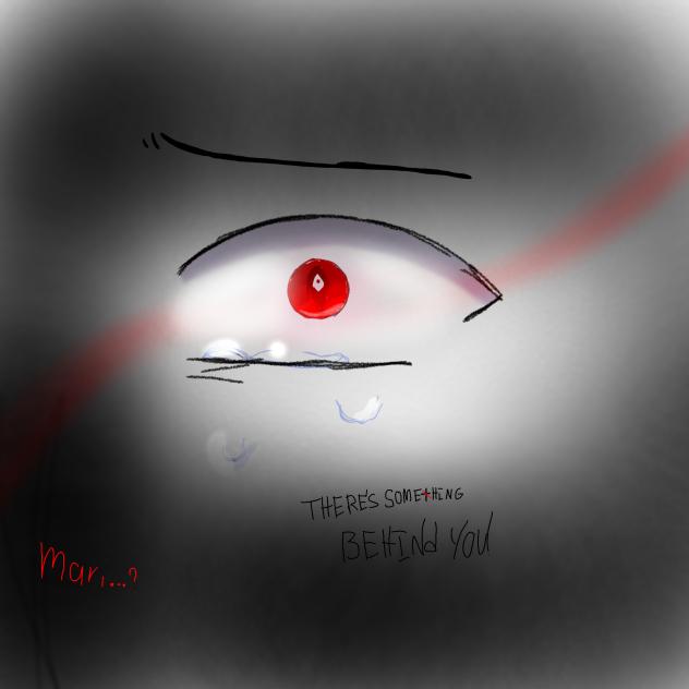 Theres something behind you… 👁️