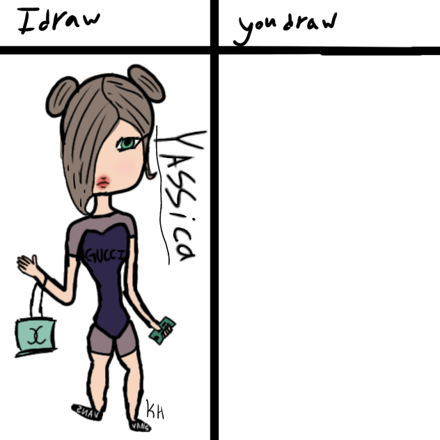I draw you draw