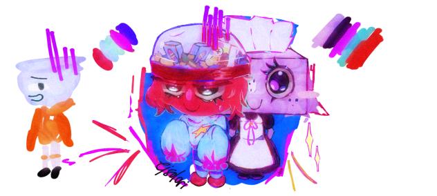 Gigi and Tisha (dandy's world)