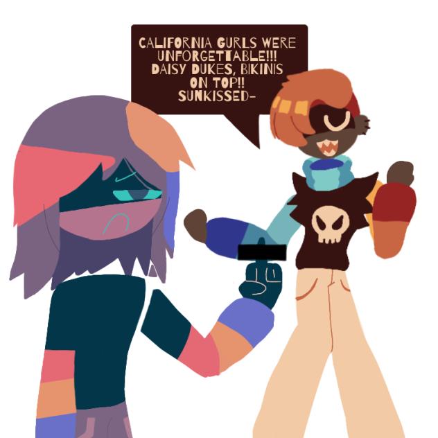 CA-LI-FOR-NIA GURLS WERE-