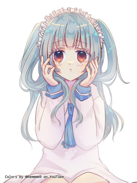 kuoさんの線画を塗りました！