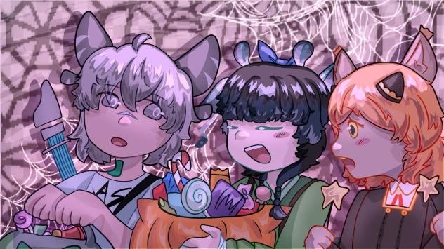 the trio's back together again ◇