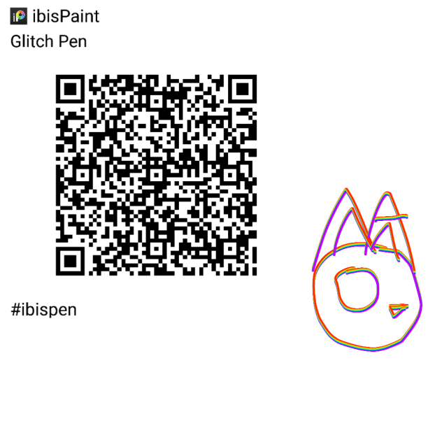 Glitch Pen or Rainbow Pen